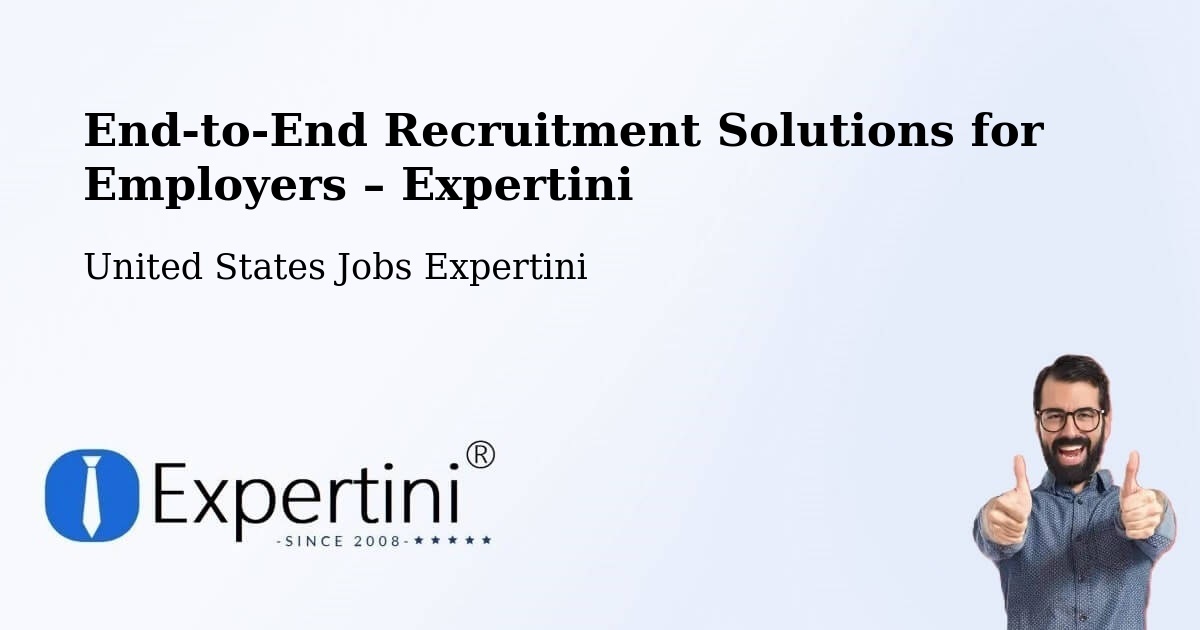 Recruitment Solutions for Employers – Bronson - Bronson, United States Jobs Expertini